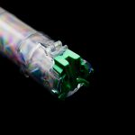 Coin tube 2.4 cm, green base MEI (tube 24, green base) - Image 2