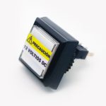 Boton blanco 25 x 25 led
