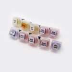 Boton transp. led tricolor x 10 u/n. - Imagen 7