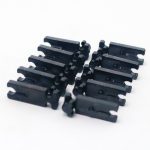 Black polystyrene plastic coin hopper clip x 10 pcs. - Image 8