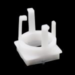 Plastic Plunger, 4-Tab, Polystyrene, 10 Units